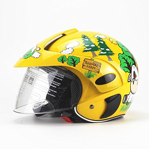 Funihut Casco Bicicleta Niño Equipo De Protección Cuatro Temporadas Personalidad Children's Helmet De Seguridad Infantil Ajustable 47-53 Cm (Edades 2-8)