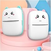 Mini Printer Portable,Mobile Photo Printer,Portable Mini Photo Printer,Wireless Photo Printer,Thermal Printer