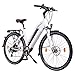 Produktbild NCM Milano+ 28 Zoll Trekking / Urban E-Bike, 48V 250W Das-Kit Heckmotor, 48V 14Ah 672Wh designer Rahmen Akku mit Panasonic Li-Ion Zellen, hydraulische Tektro Scheibenbremsen, 8 Gang Shimano Altus / Acera Gangschaltung, matt weiß