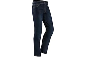 CURVE Pantalones Moto Copper Denim, Jeans, Vaqueros, Protecciones Nivel 2, Rodilleras extraíbles, Adultos, Hombre, Todas Las Estaciones, Todo el año, Clase A, CE