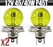 Produktbild 12 V 45/40 W P45t Citroen 2 CV Van Gelb Scheinwerfer-/Scheinwerfer Glühlampe P411 2 Stück