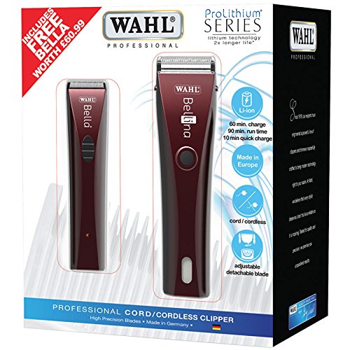 Wahl Bellina and Bella Pack - Burgundy
