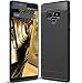 Produktbild tomaxx Samsung Galaxy Note 9 Note9 Hülle Silikon Schutzhülle Tasche [Kabellose QI Laden Unterstützen] Carbon - Schwarz