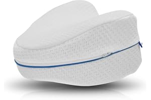 ‎MEDIASHOP Dreamolino Leg Pillow – ergonomisches Seitenschläferkissen für optimale Unterstützung – Memory Foam Kissen für Seitenschläfer stützt Beine, Knie und Rücken