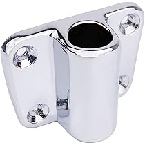 Scalmi Per Remi In Ottone Cromato GATE14 - 2 Pezzi Con Innesto A Baionetta, Ø 14mm