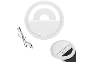 BASTOUR Anillo de Luz Led 3.34'' Ring Light Selfie Ring Light LED Aro de Luz LED Ring Light Phone Luz Ring Light Ring Light Mini, 3 Modos Aros de Luz Led para TikTok Maquillaje Fotografía Selfie Youtube
