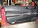 Honda Prelude 1992-96 door insert covers - front FREE SHIPPING by RedlineGoods