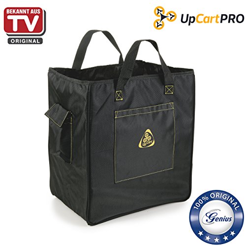 Genius UpCart PRO Aluminium-Treppensteiger Deluxe-Set | Sackkarre | 3-Rad-Mechanismus |klappbar | Tragkraft 45,5 kg | Umzug | Einkauf | Bekannt aus TV | NEU - 7
