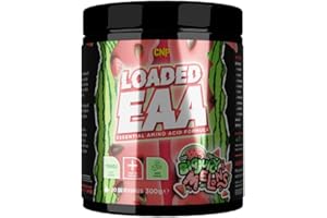 CNP Professional Loaded EAAs, Essential Amino Acids, BCAAs, Muscle Repair & Recovery Powder, 300g / 100g and 30/10 Servings, 12 Delicious Flavours (Big Juicy Melons, 300g)