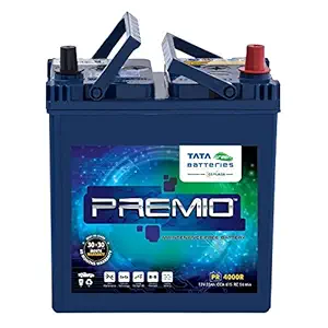 Tata Green Batteries 1419511247 Premio PR4000R 12V 35Ah Car Battery