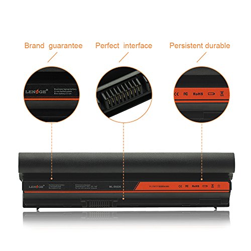 LENOGE Hochleistung Neu Akku Für DELL Li-ion Ersatz Laptop Batterie Latitude E6220 E6230 E6320 E6330 E6430s. HGKH0 HJ474 J79X4 F33MF FHHVX FN3PT WJ383 WRP9M X57F1 11.1V 5200MAH - 5