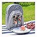 Produktbild CX ECO 2 Personen Picknickrucksack Wasserfeste Besteckbeutel Konservierung von Speisen im Freien Inklusive Besteckservietten Deluxe Picknick-Set
