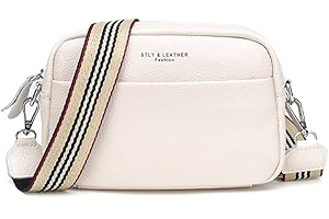 GSenhui Torebka damska Crossbody szeroki pasek, torebka na brzuch, skórzana portmonetka, mała torba na ramię z zamkiem błyskawicznym i zdejmowanym paskiem na ramię, torebka na telefon komórkowy do zawieszenia dla kobiet