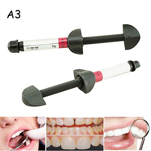 Preisvergleich Produktbild funwill 1 Pack Cure Hybrid Dental Kunstharz Composite Spritze Schatten A3