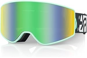EXP VISION Occhiali da sci Anti Fog Genitore-Bambino di occhiali da neve Protezione UV OTG Occhiali da snowboard per giovani, ragazzi, ragazze, uomini, donne