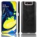 Produktbild G-Hawk Samsung Galaxy A80 Leder Zurück Hülle Dünn - Handgefertigte Vintage-Serie - Weiche Innenausstattung - Sehr Texturiert [Top Layer Rindsleder] Schutzhülle Telefon Fall