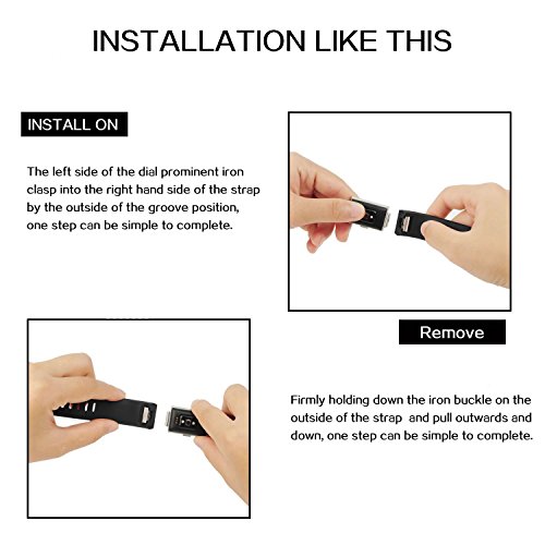 Fitbit Charge 2 Armband, Bepack Kieselgel Weiche Silikon verstellbaren Ersatz-Armband für Fitbit Charge 2 Smartwatch Herzfrequenz Fitness Wristband - 5