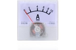 91C16 DC amperemeter analog visarmätare strömmätning panel installation 20A 30A (10A)