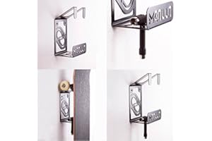 MEOLLO Soporte Colgador para Skateboard (100% Acero) - Fabricado en España