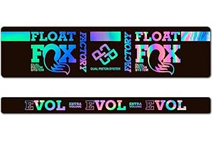 STAR SAM Adesivi compatibili con ammortizzatore bici Fox Float DPS 2020