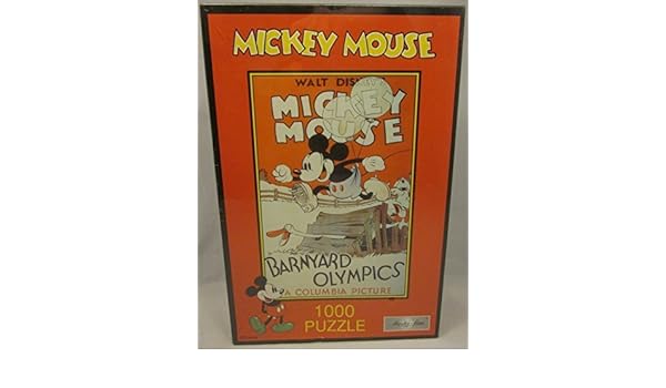 Buy Master Line Mickey Mouse Barnyard Olympics Puzzle 1000 Pieces