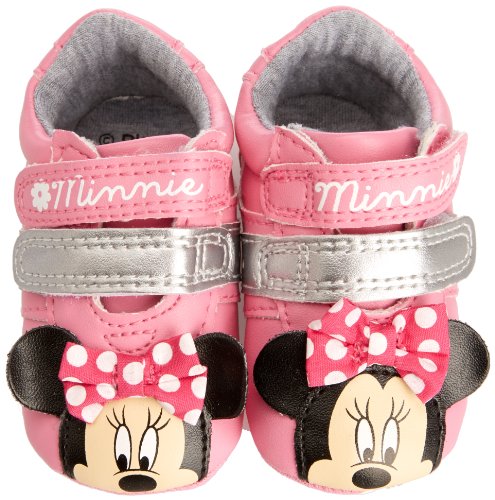 Padders Baby-Girl Disney Minnie Trainer BG Booties AMZ0078PK03 Pink 0-3 Months, 15 EU