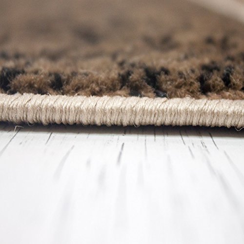 VIMODA Teppich, Polypropylen, braun, 340 x 240 x 0,11 cm - 5