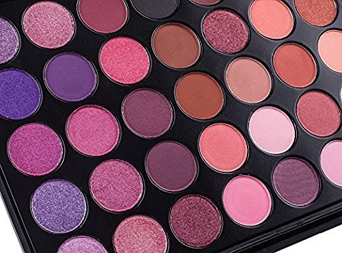 DE'LANCI 35 Color Eyeshadow Makeup Palette Waterproof Makeup Eyeshadow Kit Set