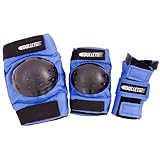 Bullet Padset For Children In Blue Wrist, Knee & Elbow Protectors