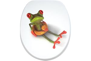 Sanilo Sedile WC, grande scelta di belli copriwater da legno robusto e di alta qualità (Froggy)