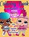 Produktbild Coloring book! Confetti pop with Beauty dolls!!: 60 pages for coloring