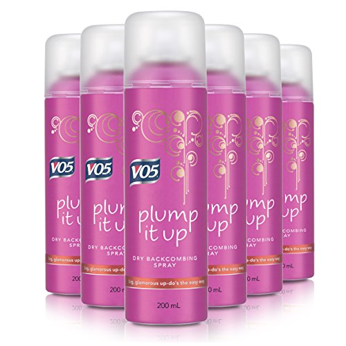 VO5 Plump It Up Dry Backcomb Spray 200 ml - Pack of 6