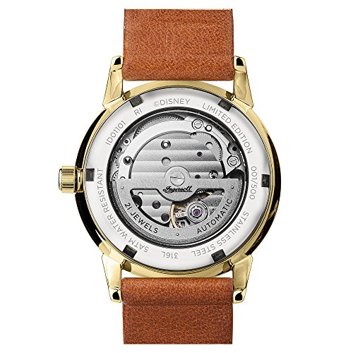 Ingersoll Damen Analog Automatik Uhr mit Leder Armband ID01101