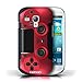 Produktbild Stuff4 Hülle / Case für Samsung Galaxy S3 Mini / Rot Muster / Playstation PS4 Kollektion