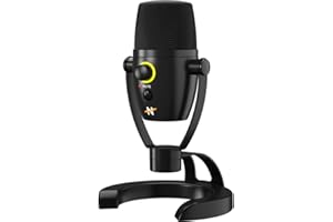 N NEAT MICROPHONES NEAT Bumblebee II - Professional Cardioid Directional USB Condenser Microphone with 24 Bit/96 KHz Digital Audio for Recording, Streaming, Podcasting, and Gaming - Black