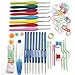 Produktbild Bomcomi 1 gesetzt Bunte magische Knitting-Werkzeug-Set Kit Haken-Nadel Set Crochet Knittig Werkzeug