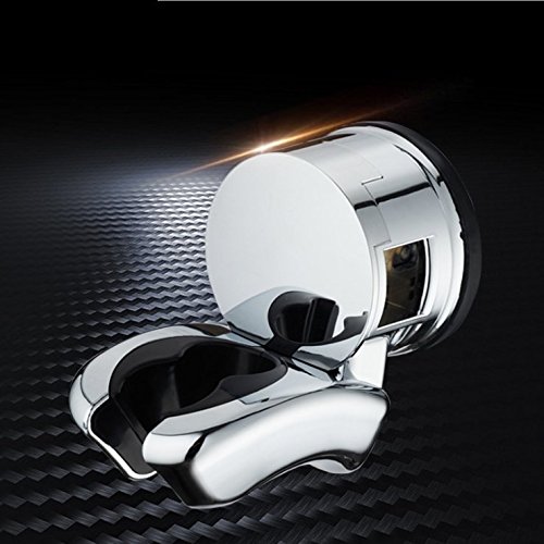 Lifechaser Universal Duschkopf Halterung Handbrause Halterung Vakuum Saugnapf, Chrom-Finish - 7