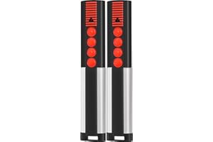PUISENO 2Pcs Telecomando Cancello Sostituzione per somm-tx03-434-4-xp, 434,42MHz, 4 Canali, Telecomando per 4013 TX02-434-4-XP, 4014 TX03-434-2, 4022 TX03-434-2