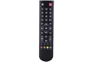 ZERONE Uniwersalny zamiennik pilota zdalnego sterowania do TCL Thomson ERISSON, pilot Smart TV do telewizji cyfrowej TCL