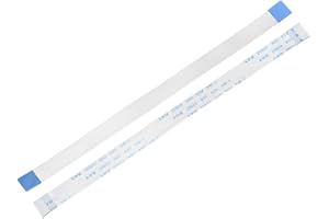 sourcing map Flexible Plano Cable, 16 Pasadores 0,5mm Paso 150mm FPC FFC Flexible Cinta Cable Para LCD TV Coche Audio Reproductor de DVD Laptop 20uds (A Tipo)