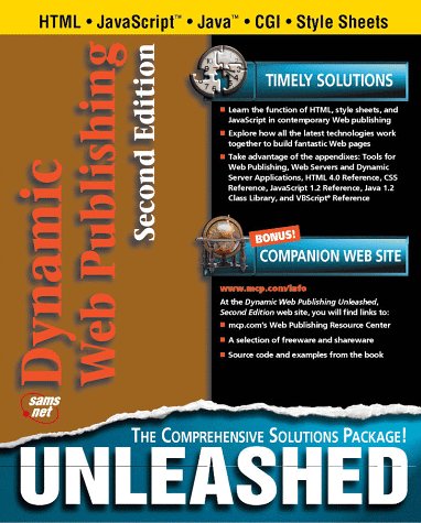 Dynamic Web Publishing Unleashed