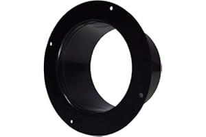 AZITICY Connettore per Tubo di Flangia Montaggio Parete Condotta di Ventilazione Tubo Adattatore per Sistemi di Ventilazione (Modello A-150mm)