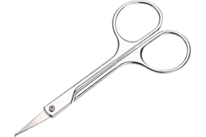 CUTEFLY Ciseaux à Ongles Coupe Cuticules Incurvé pour Salon Manucure