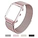 Produktbild Yometome Apple Watch Armband 38mm 42mm Schlaufe Edelstahl Smart Watch Armbänder mit Einzigartiger Magnetverriegelung Schnalle Serie 2 & Series 1