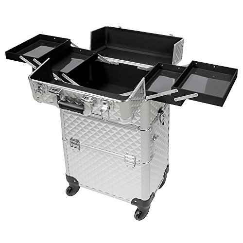 Friseurkoffer Alu Trolley Koffer Schminkkoffer Pilotenkoffer Visagistenkoffer Farbwahl - 4