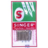 10 Singer coser agujas 2020 grosor 90/14 tejida para sustancias