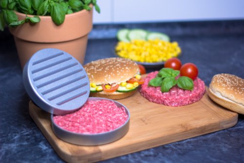 BBQ-Solutions, Hamburger-Presse, Hamburgerpresse, Burgerpresse, BBQ, Grillen Frikadellen - 2