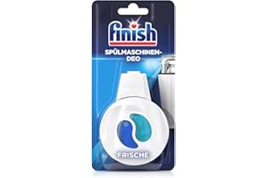 Finish Ambientador para Lavavajillas de Limón con tecnología antiolor, aroma fresco, hasta 60 lavados, El embalaje puede variar