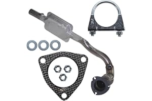 BESTPRICE Katalysator inkl. Anbaumaterial Kompatibel mit OPEL ASTRA G Cabriolet, Caravan, CC, Coupe, Stufenheck (T98), ZAFIRA A Großraumlimousine (T98)