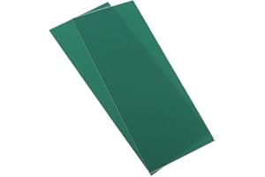 YMLOVE 2 Pcs/Set Canvas Repair Patches Kit for Camping Tent, Canopy, Awning, Tarp, Waterproof, Self Adhesive Repairing Mending Tapes (Green)